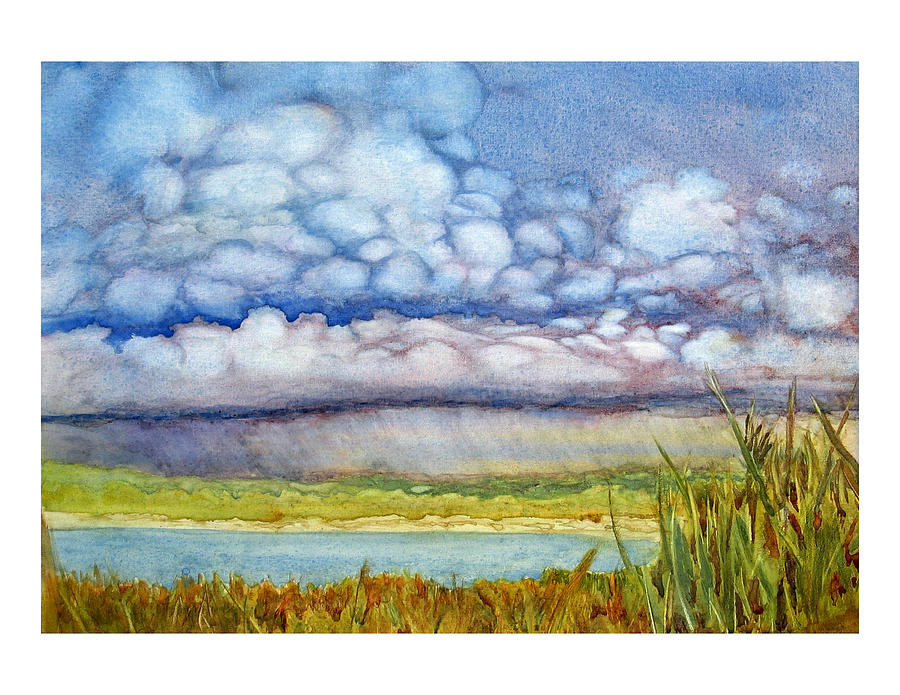 Prarie Storm Painting by Peter Senesac