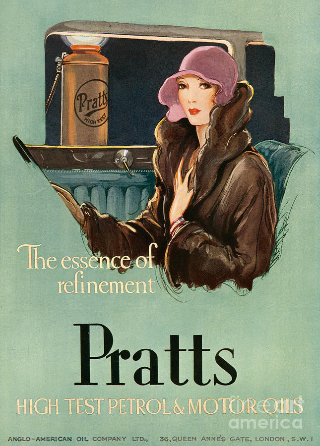 1930s Drawing - Pratts  1930 1930s Uk Cc  Women Woman by The Advertising Archives