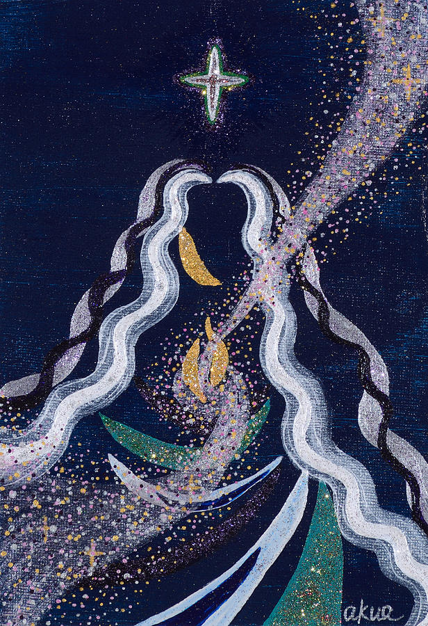 Pray Painting by Aqua Pray Painting by Aqua