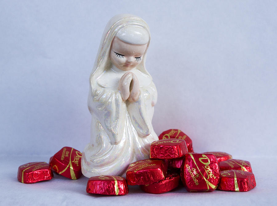 Christmas Photograph - Pray for Chocolate by William Patrick