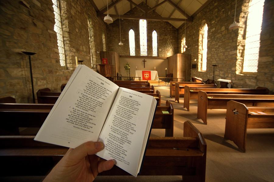 Book Photograph - Prayer Book In Church, Rosedale, North by John Short