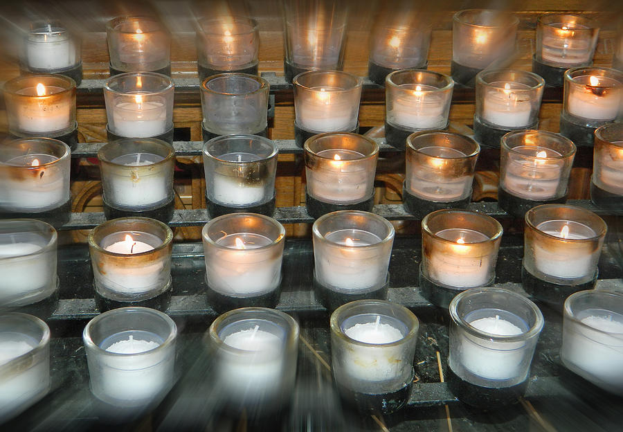 Prayer Candles In Washington National Cathedral Photograph by Emmy Marie Vickers