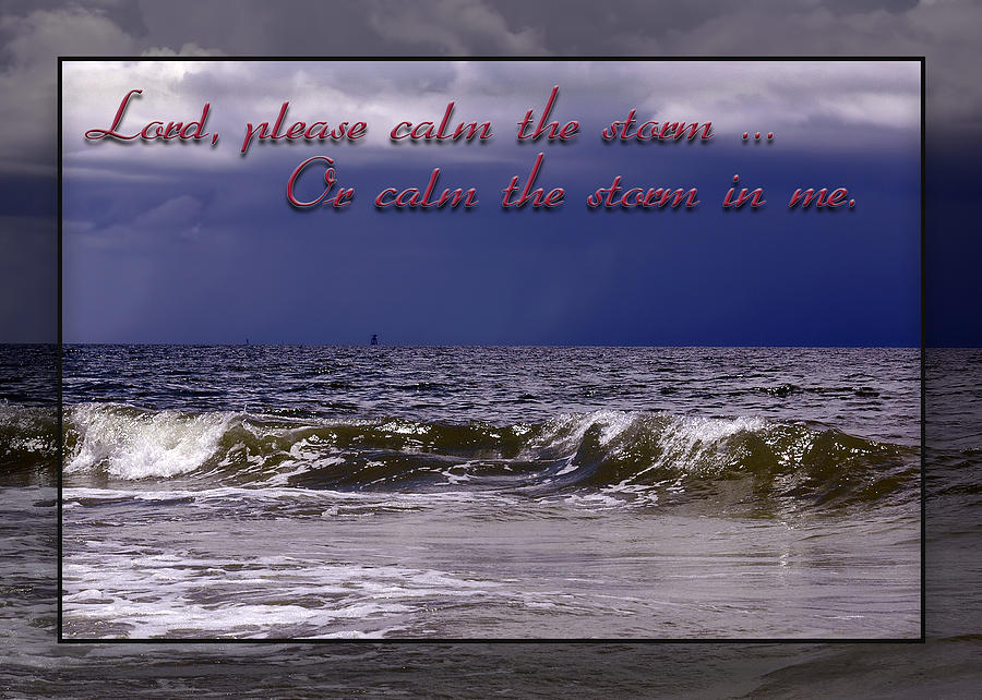 Prayer in Storm Photograph by Carolyn Marshall