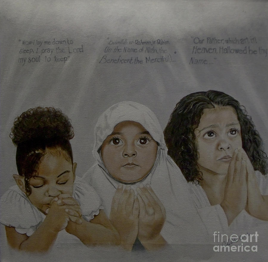 Prayer Time Painting by Michelle Brantley