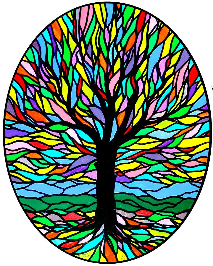 Prayer Tree Painting by Jim Harris