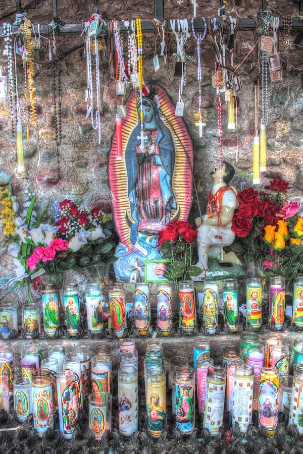 Prayers to Our Lady of Guadalupe Photograph by Lanita Williams