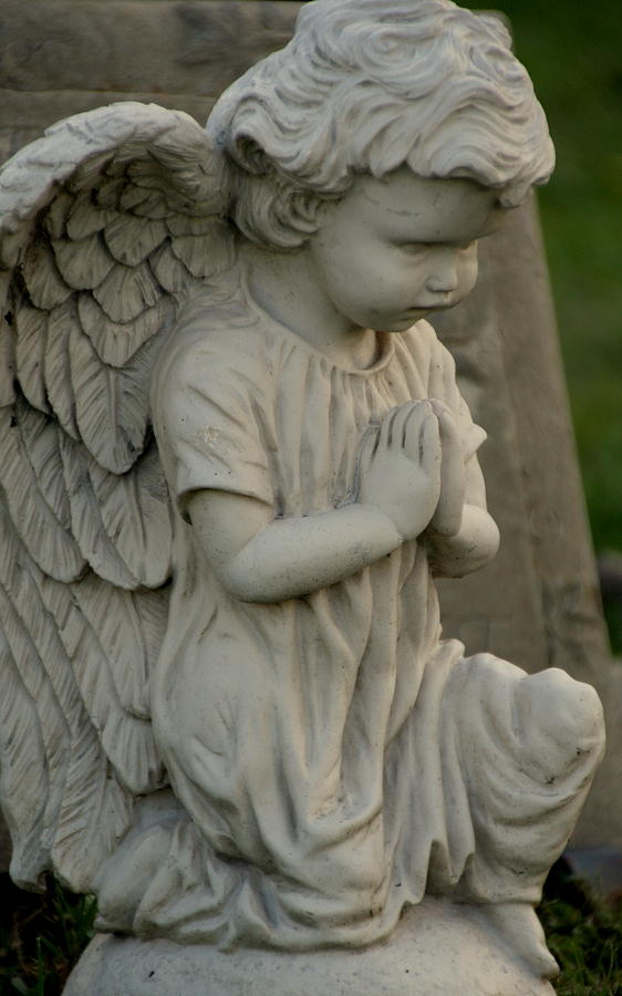 Praying Angel Photograph by Valerie Collins
