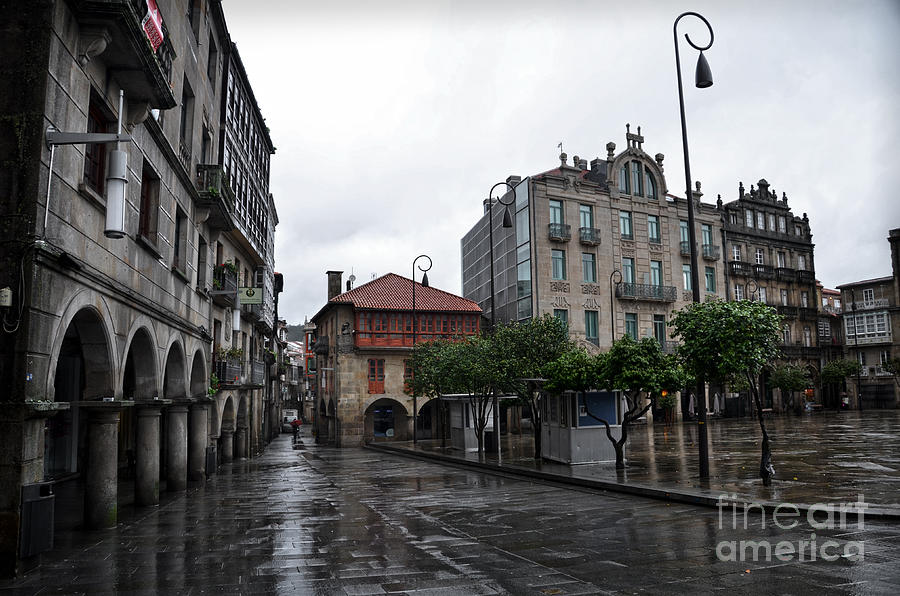 Praza da Ferreria in Pontevedra Photograph by RicardMN Photography