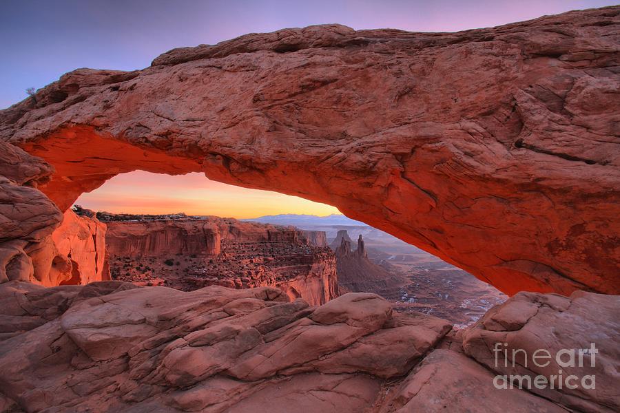 Pre-dawn At Mesa Arch Photograph by Adam Jewell