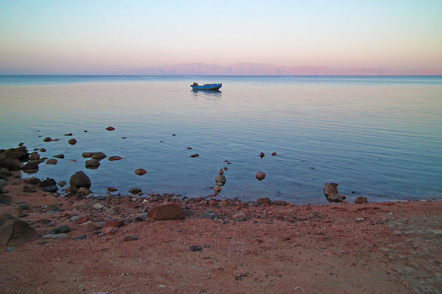 Pre-dawn On The Sinai Photograph by David Davies