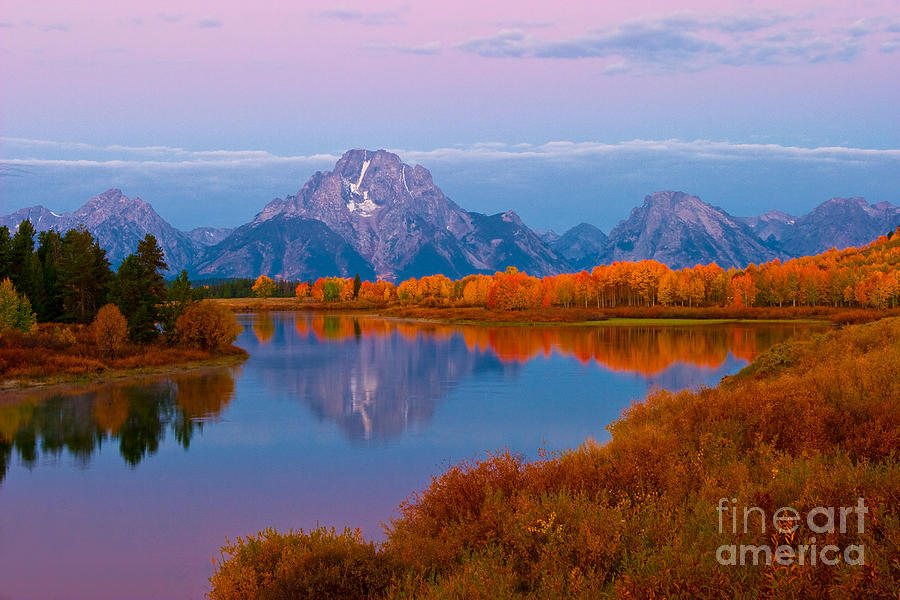 Fall Photograph - Pre-Dawn Pastels by Don Hall