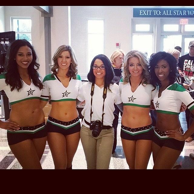 Pre-gaming With The #dallasstars Ice Photograph by Ash Marie