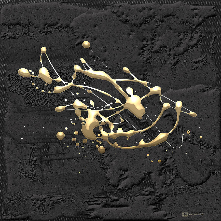 Precious Splashes - 2 of 4 Digital Art by Serge Averbukh