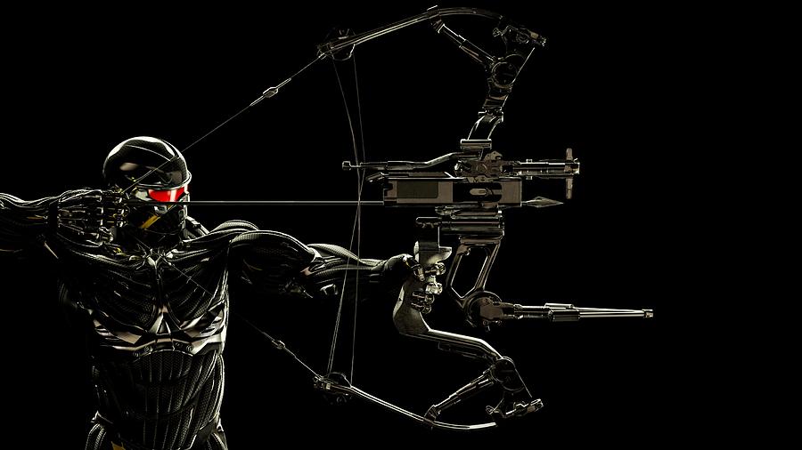 Predator Archer Digital Art by Movie Poster Prints