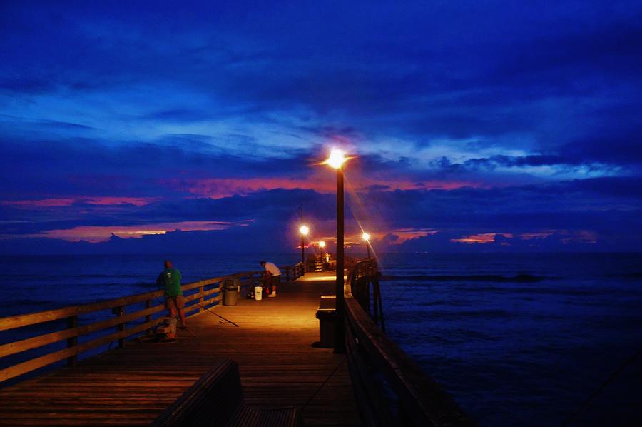 Predawn Avon Pier 1 9/29 Photograph by Mark Lemmon - Fine Art America