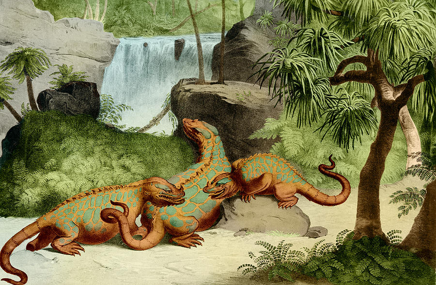 Prehistoric, Early Cretaceous Landscape Photograph by Science Source