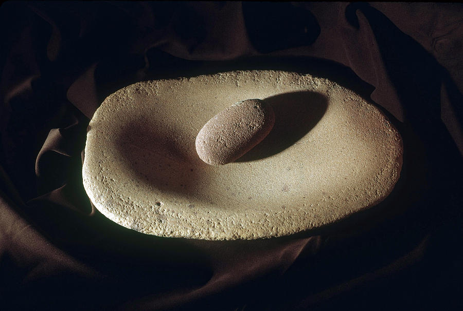Prehistoric Millstone Photograph by Mario Fantin