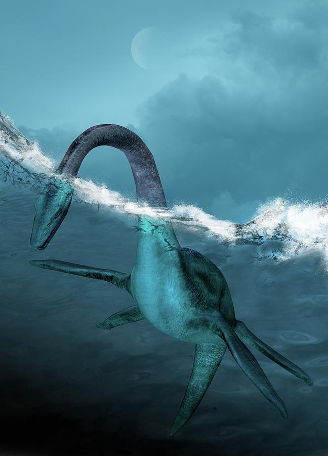 Prehistoric Sea Creature Photograph by Victor Habbick Visions
