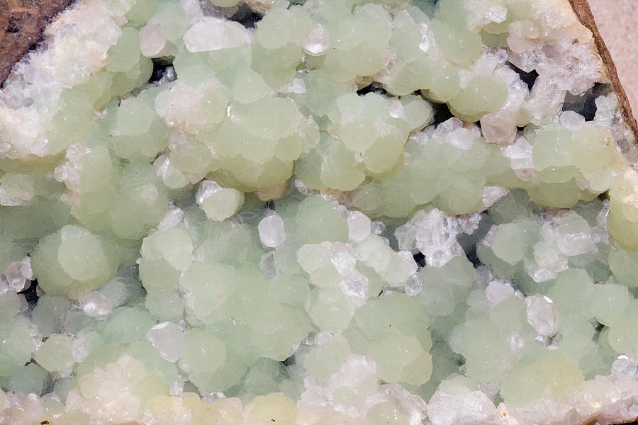 Prehnite Crystals Photograph by Science Stock Photography/science Photo Library