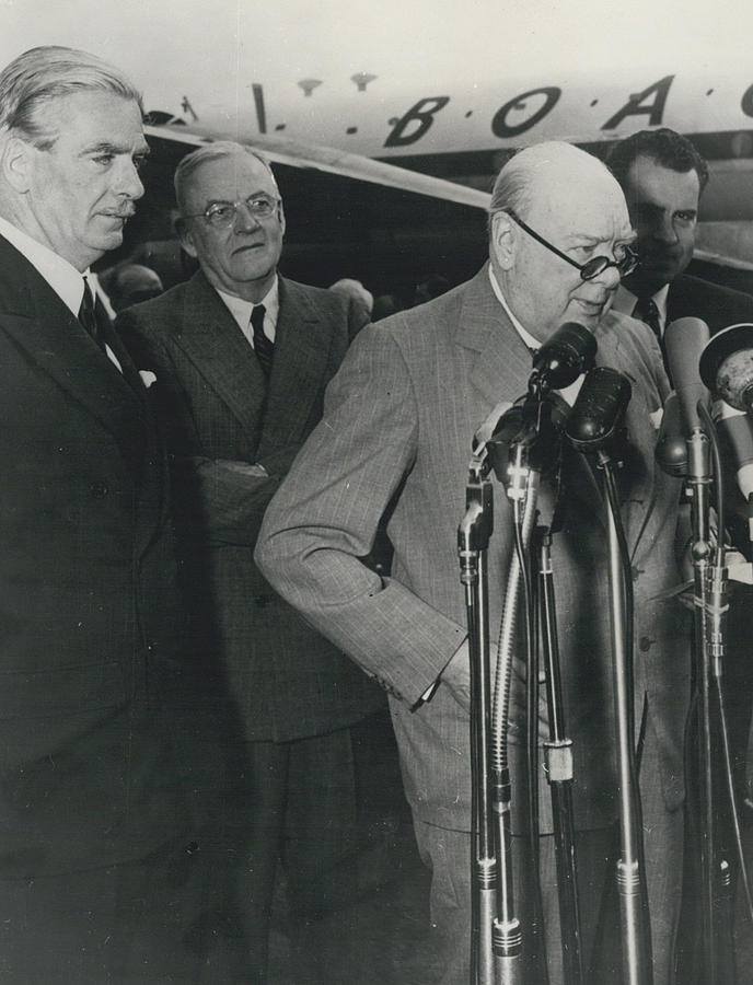 Premier Arrives In Washington Photograph by Retro Images Archive