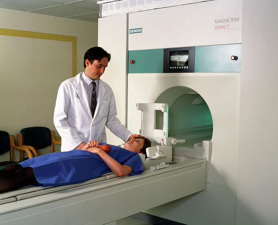 Preparation For Mri Brain Scan Photograph By Science Photo Library Pixels