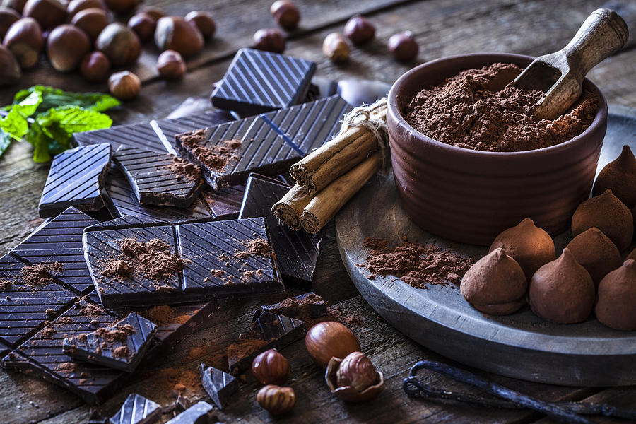 Preparing homemade chocolate truffles Photograph by Fcafotodigital