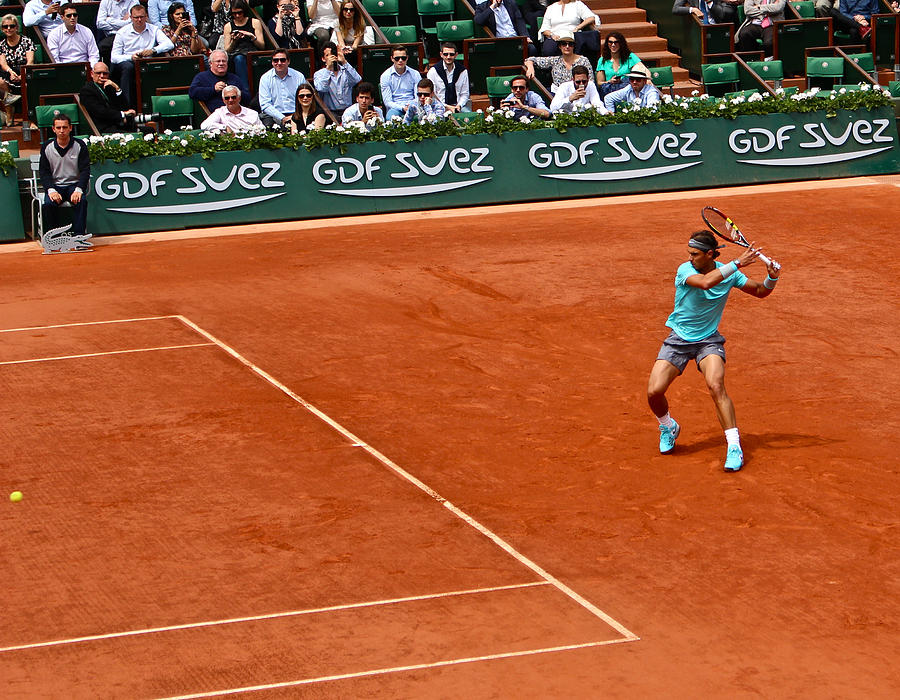 Rafa Nadal Forehand Backswing Photograph by Lexi Heft