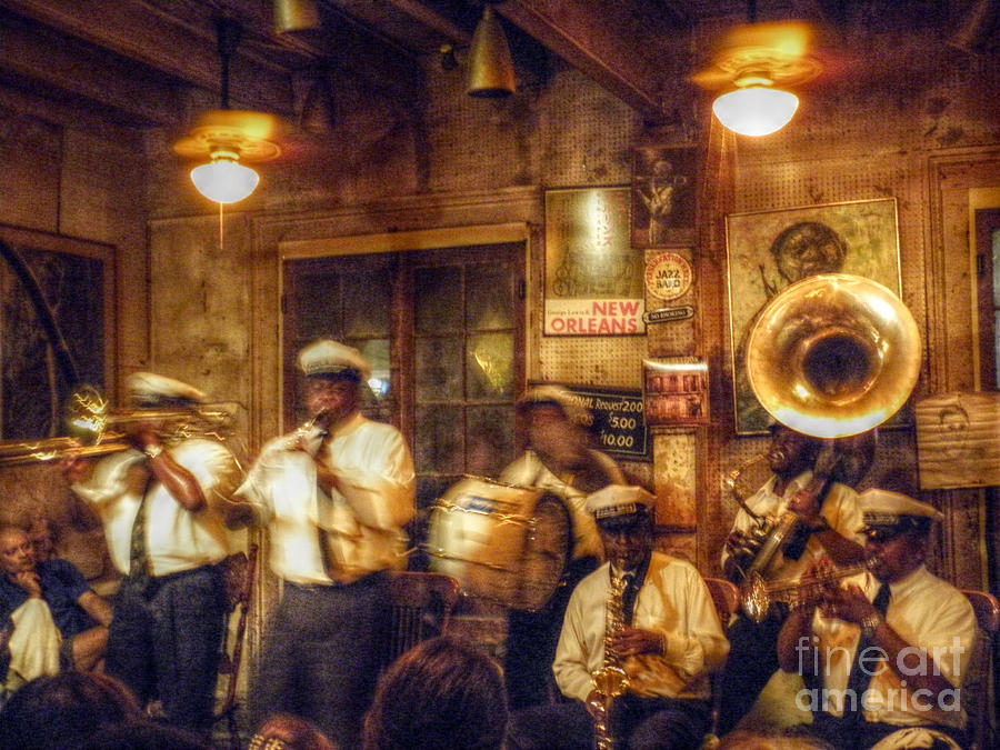 Preservation Hall Band Digital Art by Valerie Reeves