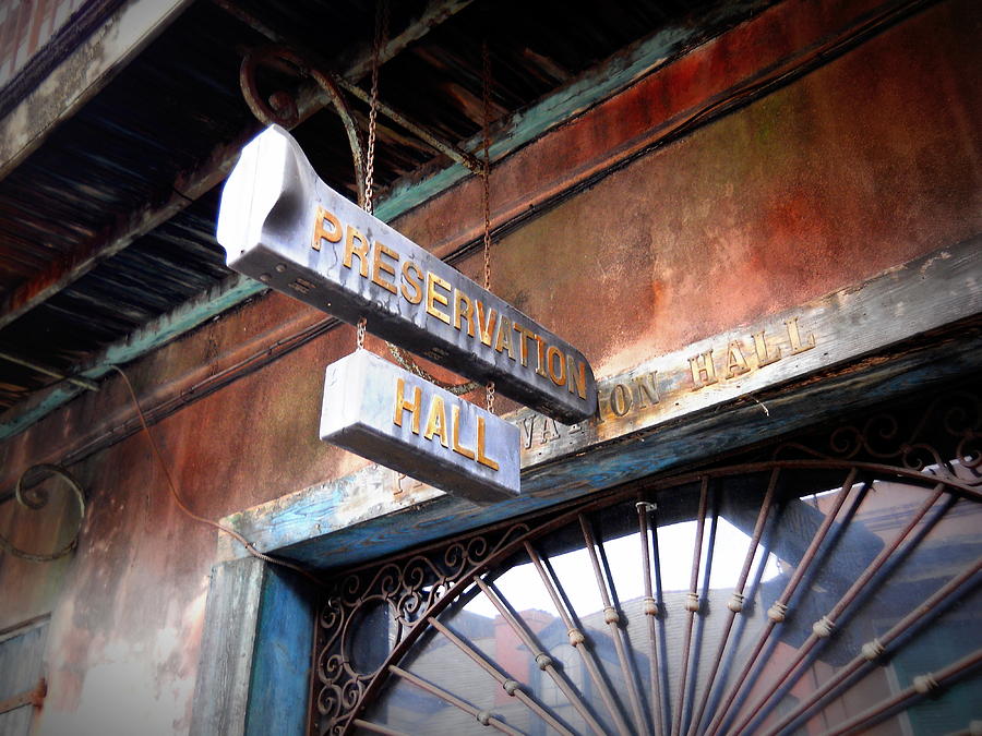 New Orleans Photograph - Preservation Hall by Beth Vincent