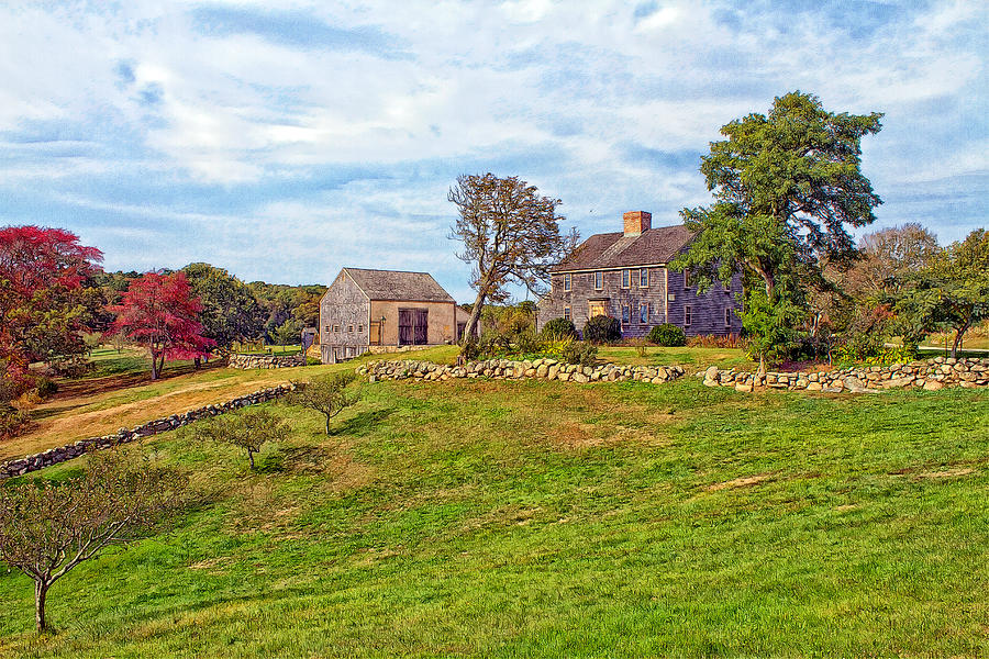 Preserved And Protected Crowell Bourne Farm  Photograph by Constantine Gregory