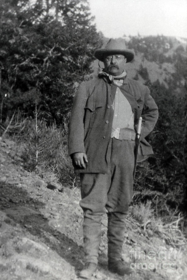 Theodore Roosevelt Photograph - President Theodore Roosevelt by NPS Photo
