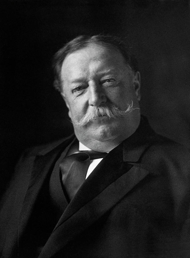 President William Howard Taft Photograph by Underwood Archives