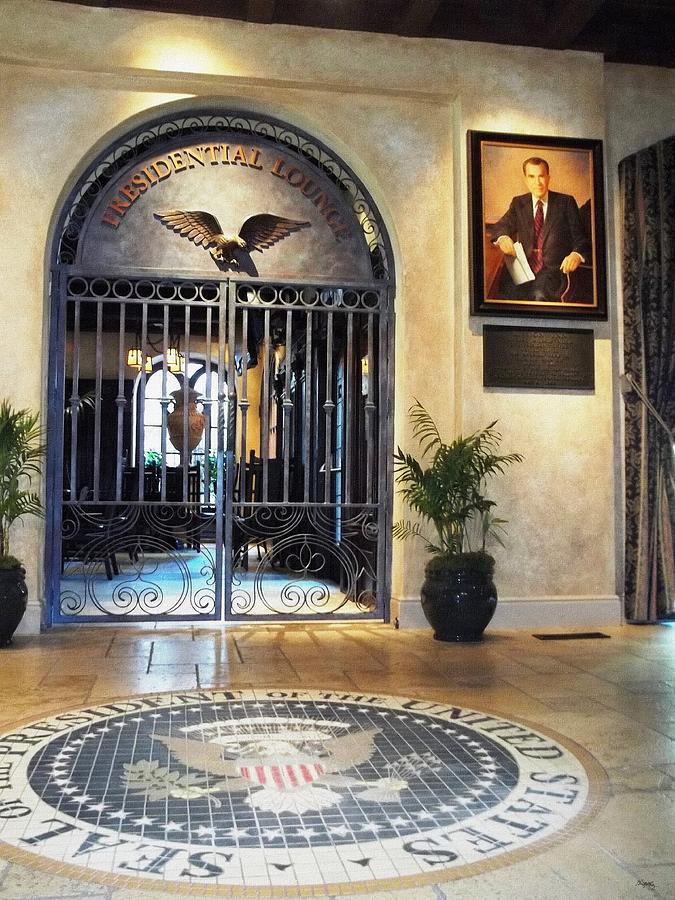 Presidential Lounge - The Mission Inn Hotel Photograph by Glenn McCarthy Art and Photography