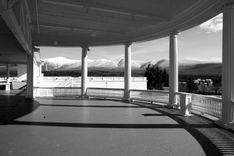 Presidential Porch Photograph by Robert Clifford