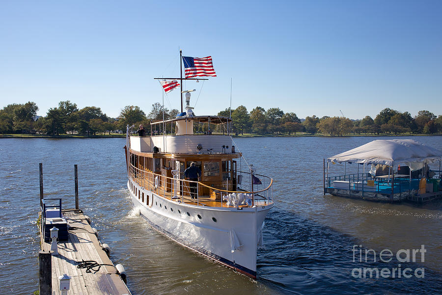 Boat Photograph - Presidential Yacht Sequoia by Jannis Werner