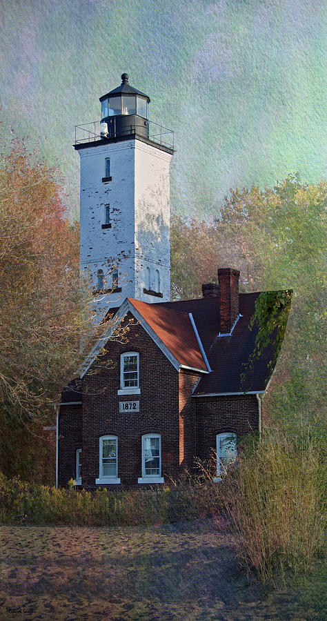 Presque Isle Lighthouse Photograph by Rebecca Samler