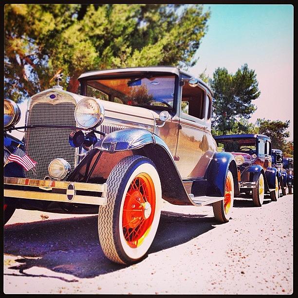 Pretty Dope Old Cars! Photograph by Logan Deats