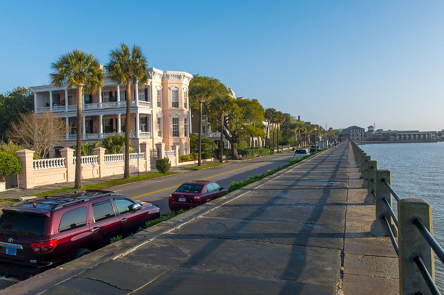 Pretty In Pink Charleston SC Battery Photograph by Willie Harper