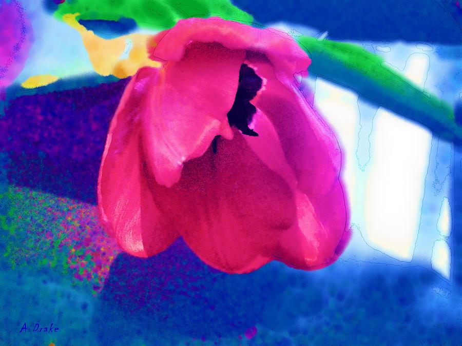 Pretty In Pink Digital Art by Alec Drake