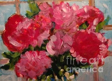 Pretty In Pink Painting by Sherry Harradence