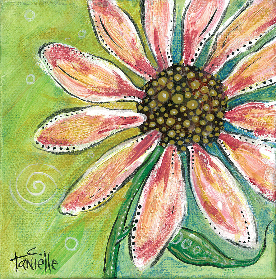 Pretty in Pink Painting by Tanielle Childers