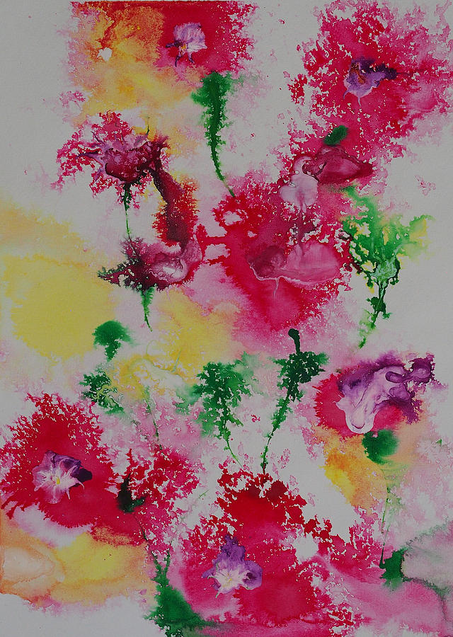 Pretty in Pink Painting by Wendy Provins