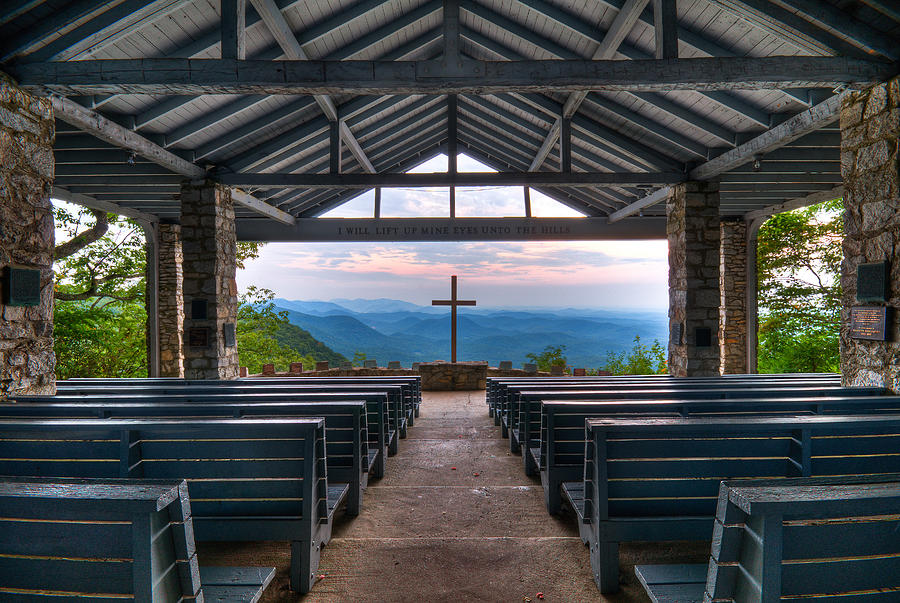 Pretty Place Chapel Photograph by Walter Arnold.