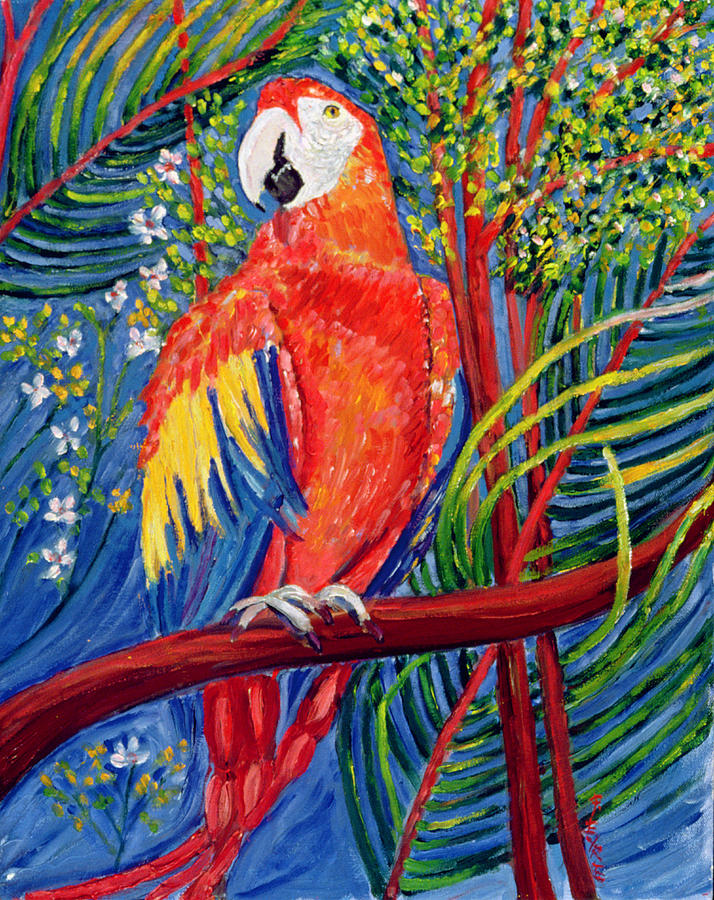 Patricia Eyre Painting - Pretty Polly by Patricia Eyre