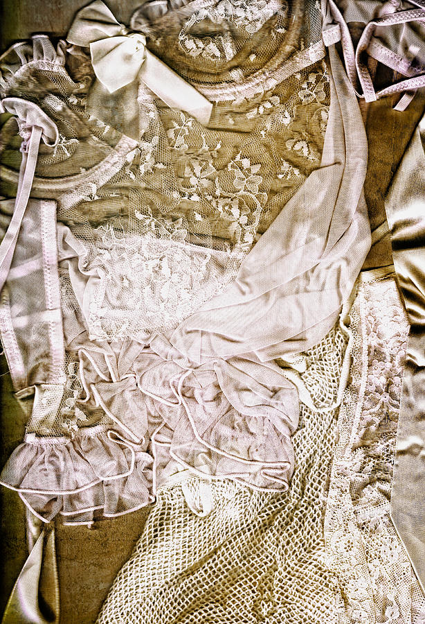Lingerie Painting - Pretty Things 1 - Lingerie Art By Sharon Cummings by Sharon Cummings Lingerie Painting - Pretty Things 1 - Lingerie Art By Sharon Cummings by Sharon Cummings