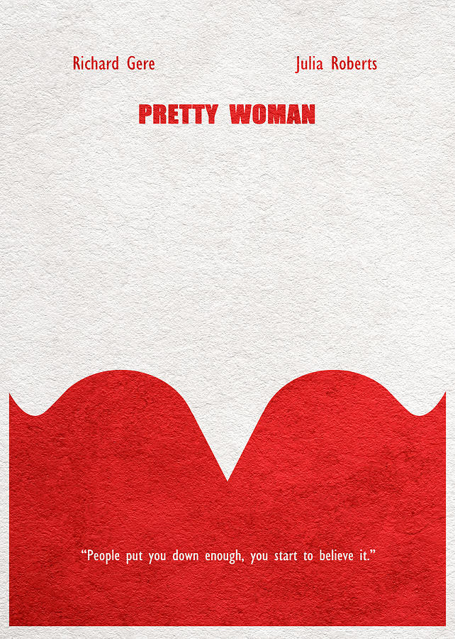 Pretty Woman Movie Digital Art - Pretty Woman by Inspirowl Design