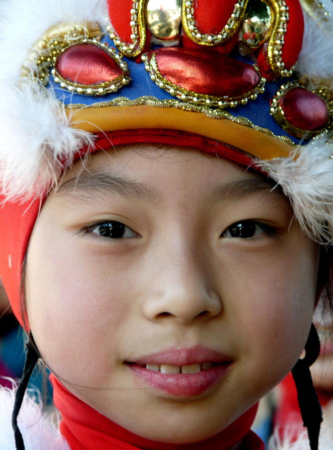 Pretty Young Asian Girl Photograph by Jeff Lowe