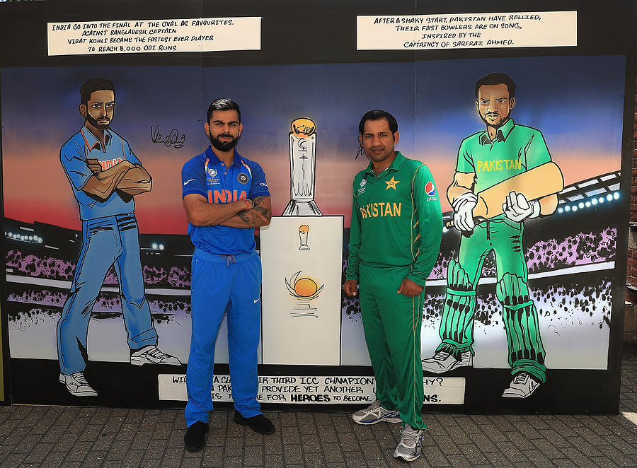 Previews - ICC Champions Trophy Final Photograph by Matthew Lewis-ICC