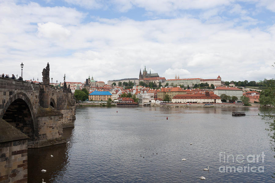 Prague Castle District View Photograph by Thomas Marchessault