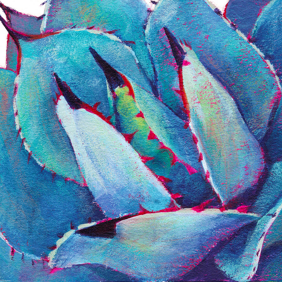 Prickly 3 Painting by Athena Mantle